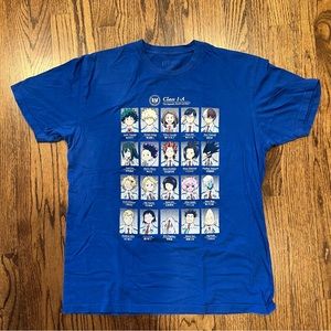 My Hero Academia Blue Shirt
